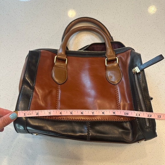 Vintage Genuine Black and Brown Giorgio Fiorelli Leather Purse/Bag - Picture 9 of 12